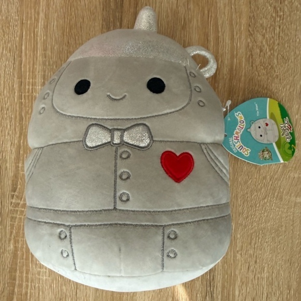 Squishmallows “Wizard of Oz” Tin Man Eight Inch Plush